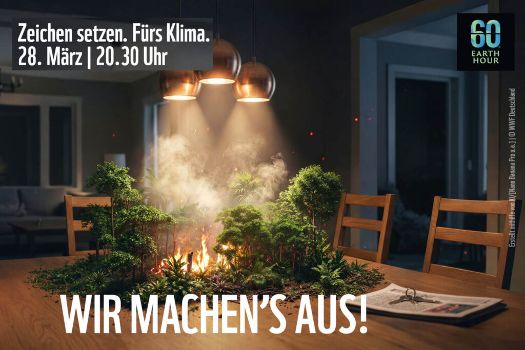 Aktionsbild Earth Hour 2026