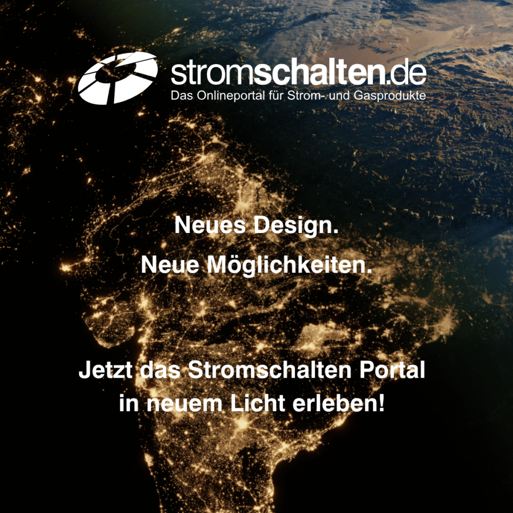 Stromschalten Portal im neuen Design